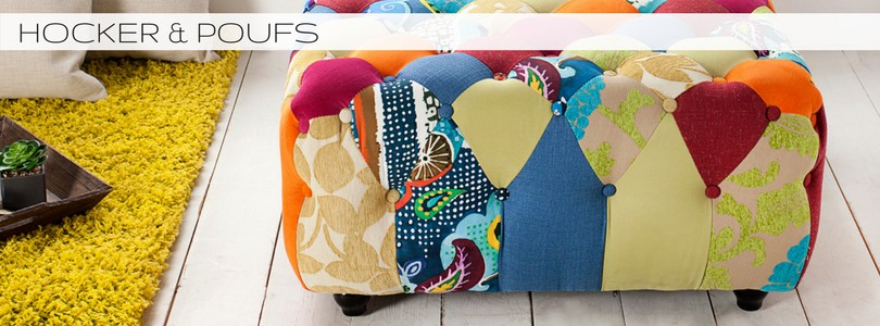 Tolle Allrounder: Hocker & Poufs...