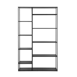 Raumteiler Standregal June XL schwarz