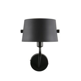Wandleuchte Pien messingfarben/schwarz