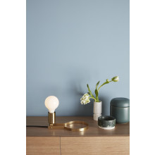 Kerzenhalter/Vase Lya 2er-Set weiß/schwarz