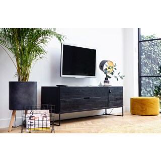 TV-Lowboard Silas schwarz