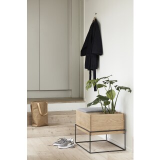 Sitzbank Trude natur/schwarz