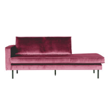 Daybed Rodeo Samt pink links
