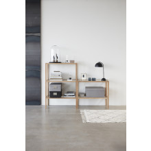 Teppich Märta weiß/grau 90 x 150 cm