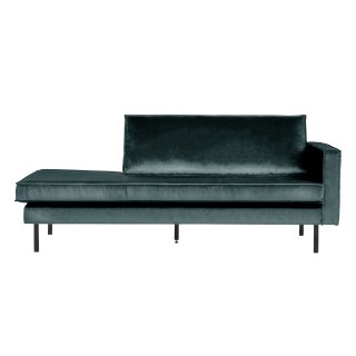 Daybed Rodeo Samt türkis rechts
