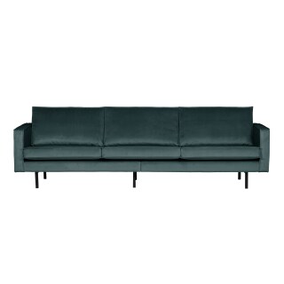 Sofa 3-Sitzer Rodeo Samt türkis