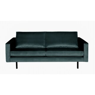 Sofa 2,5-Sitzer Rodeo Samt türkis