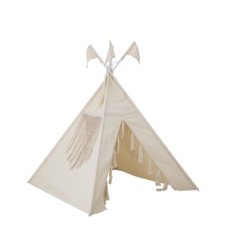 Spielzelt Tipi natur
