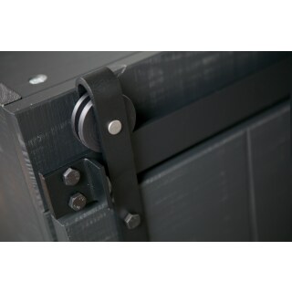 Schiebetürenschrank Slide schwarz