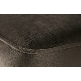 Sofa 4-Sitzer Statement XL Samt dunkelgrün