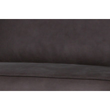 Sofa 4-Sitzer Statement XL Kunstleder grau