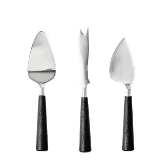 Käsemesser-Set Henrik 3-tlg. schwarz