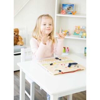 Lerntafel Educate bunt