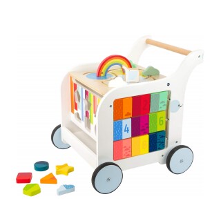 Lauflernwagen Elefant bunt