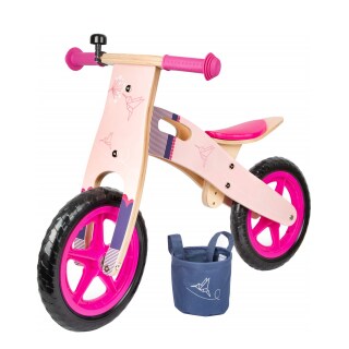 Laufrad Kolibri rosa