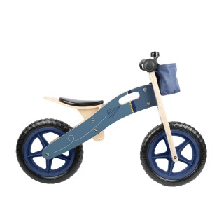Laufrad Papierflieger blau