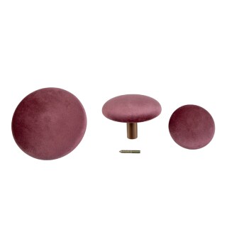 Wandhaken Giza 3er-Set rosa