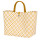 Shopper Motif Bag senfgelb/weiß (mustard)
