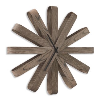 Holz-Wanduhr Ribbonwood