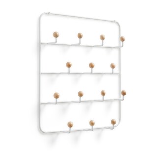 Türgarderobe Estique weiß/natur