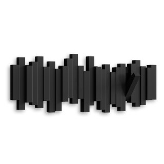 Garderobenleiste Sticks schwarz