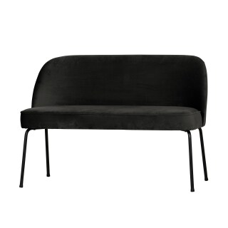 Küchensofa Vogue Samt schwarz
