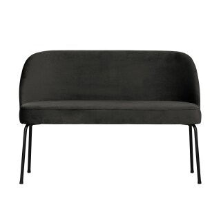 Küchensofa Vogue Samt schwarz