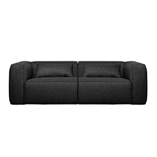 Sofa 3,5-Sitzer Bean Stoff dunkelgrau