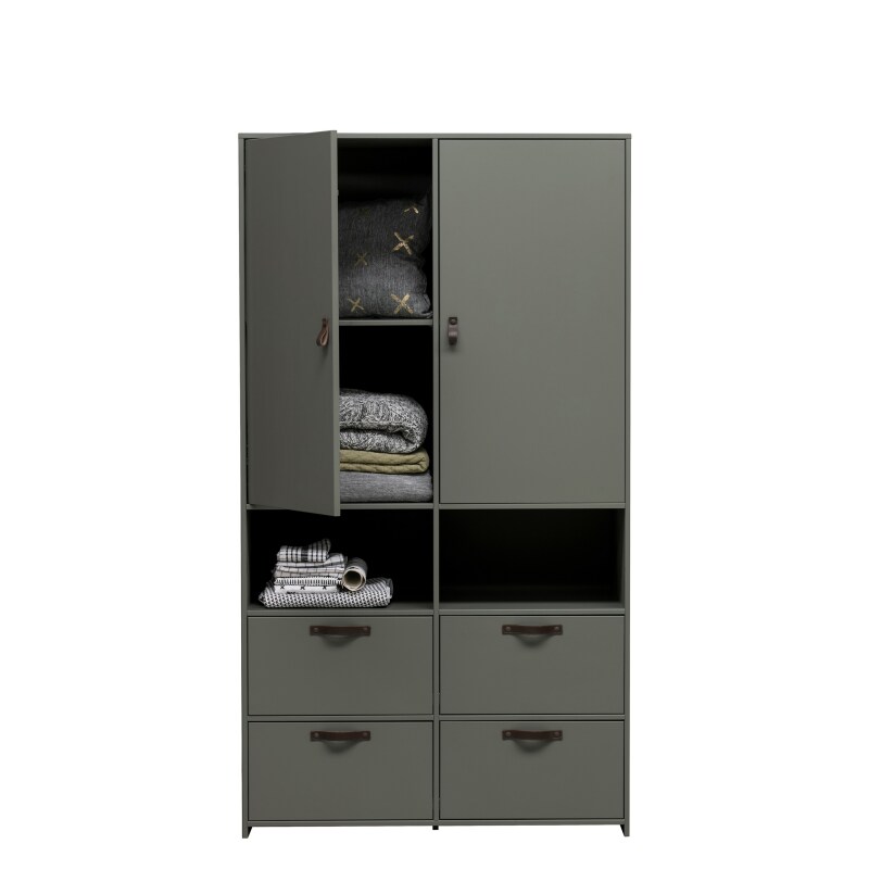 Aufbewahrungsschrank Stage Kiefer grün | dezain.de