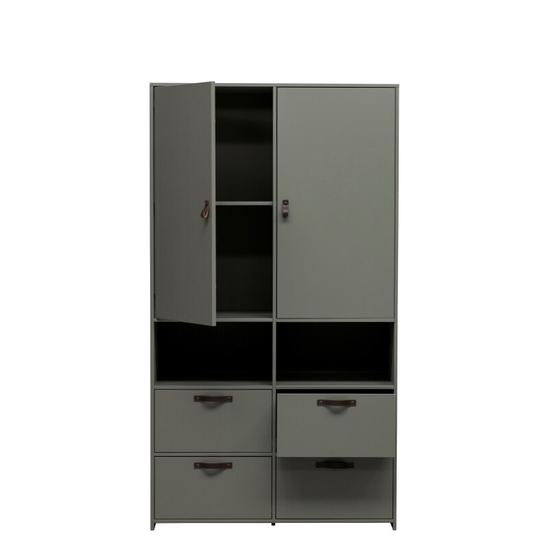 Aufbewahrungsschrank Stage Kiefer grün | dezain.de