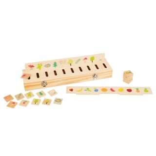 Bildersortierbox Educate natur/bunt