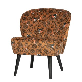Cocktailsessel Sara Fenix orange