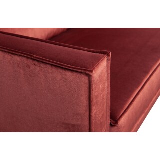 Daybed Rodeo Samt kastanie rechts