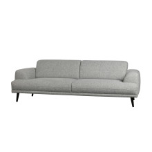 Sofa 3-Sitzer Brush hellgrau (asche)