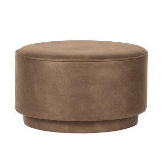 Hocker Pouf Coffee cognacbraun