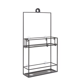 Duschablage Cubiko schwarz