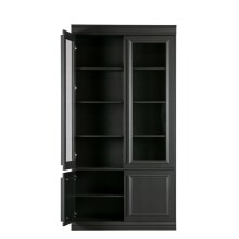 Vitrinenschrank Organize schwarz