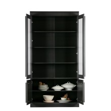 Vitrinenschrank Organize schwarz