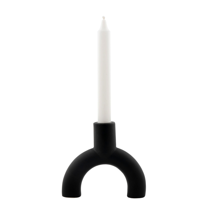 Kerzenhalter Kerzenständer Fondo schwarz | Kerzenständer