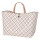 Shopper Motif Bag kupferfarben/weiß (copper blush with white)