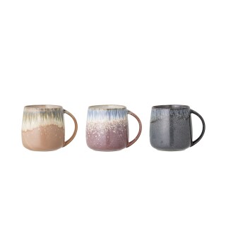Kaffeetassen Cloe 3er-Set bunt