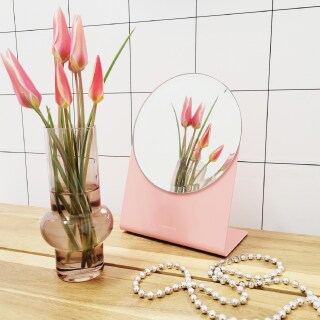 Tischspiegel Boo pink