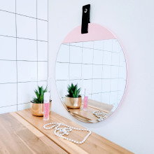 Wandspiegel Reflect pink