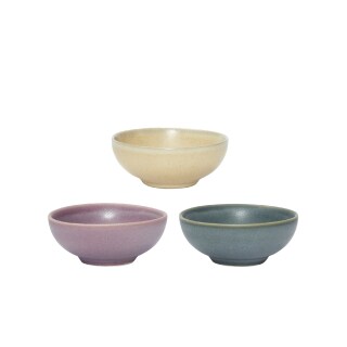 Dipschalen Myha 3er-Set bunt