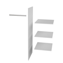 Innenraumpaket für Kleiderschrank Connect Basic 2-türig weiß