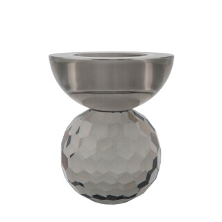 Kerzenhalter Burano smoke (grau)