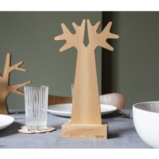 Salatbesteck Louna Zweige natur