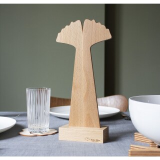 Salatbesteck Louna Ginkgo natur
