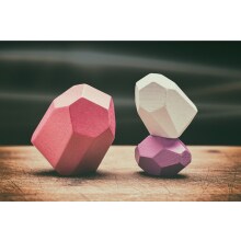 Holzspielzeug Balanciersteine bunt 16 Teile