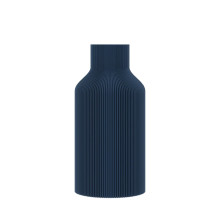 Vase Flasche navyblau